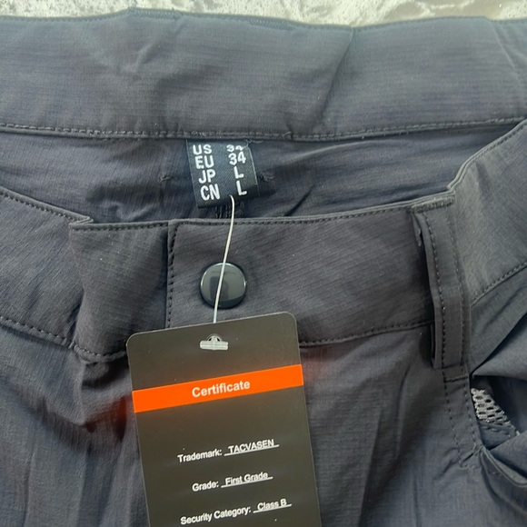 TACVASEN MEN QUICK DRY CARGO CASUAL SHORTS BREATHABLE TRAVAL SHORTS - Picture 2 of 4